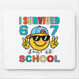 Ik heb 67 dagen school overleefd Grappig 67 Meme S Muismat