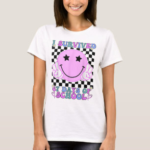 Ik heb 67 dagen school overleefd Grappig 67 Meme S T-shirt