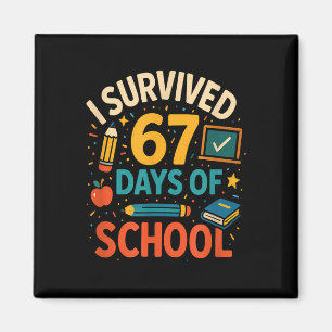 Ik heb 67 dagen school overleefd Leuk voor docent Magneet