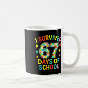 Ik heb 67 dagen school overleefd Six Seven Meme Ki Koffiemok