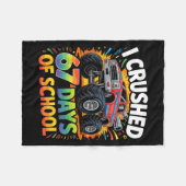 Ik Heb 67 Dagen School Overwonnen Funny Meme Gen Z Fleece Deken (Voorkant (Horizontaal))