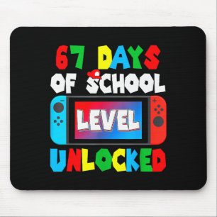 Ik heb 67 dagen schoolgamer overleefd 67 dagen stu muismat