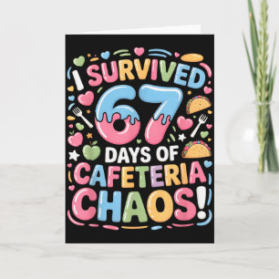 Ik heb 67 dagen van cafetariacaos meme lunch M ove Kaart