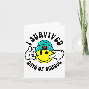 Ik heb 67 dagen van school leraren studenten zes o kaart