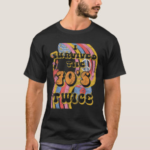 Ik heb 70 jaar zeventig twintigste 80ste geboorte t-shirt
