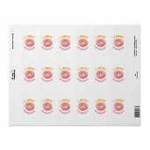 Ik heb aambeien etiket (Full Sheet)