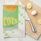 Ik heb abrikozen Tin fruit Theedoek (Quarter Fold)