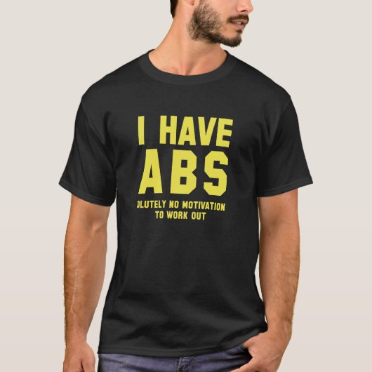 Ik heb Abs T-shirt (Voorkant)