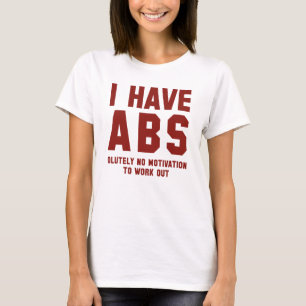 Ik heb Abs T-shirt