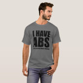 Ik heb absoluut geen idee wat ik doe grappige T- T-shirt (Voorkant volledig)