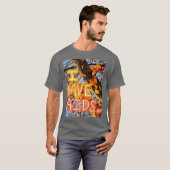 IK HEB AIDS. Klassiek T-shirt (Voorkant volledig)