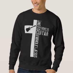 Ik heb alleen gitaar en Jezus Christelijke gitaris Trui