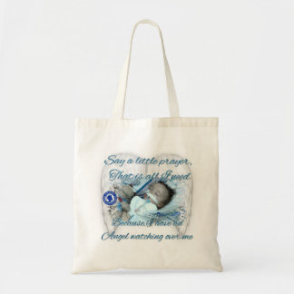 Ik heb alleen maar gebeden nodig....canvas tas
