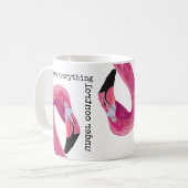 Ik heb alles onder controle Flamingo Mok (Voorkant links)