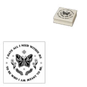 Ik Heb Alles Rubberstempel (Gestempeld)