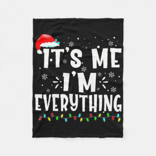 Ik heb alles wat ik voor Kerstmis wil, het is meze Fleece Deken