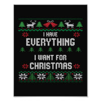 Ik heb alles wat ik wil voor Kerstmis, ik ben het 