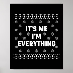 Ik heb alles wat ik wil voor Kerstmis, namelijk me Poster