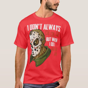 Ik heb altijd Ch Ch Ch Lazy Halloween Costume Horr T-shirt
