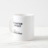 Ik heb altijd gelijk koffiemok (Voorkant links)