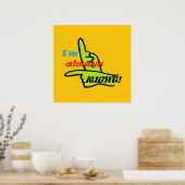 Ik heb altijd gelijk poster (Keuken)