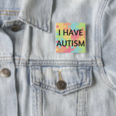 Ik heb Autism Button (In situ)