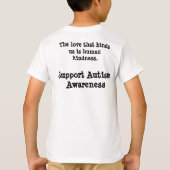 Ik heb AUTISM..wat is je excuus? T-shirt (Achterkant)