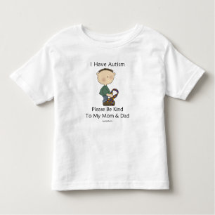 Ik heb autisme (jongen) kinder shirts