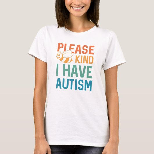 Ik heb autisme t-shirt (Voorkant)
