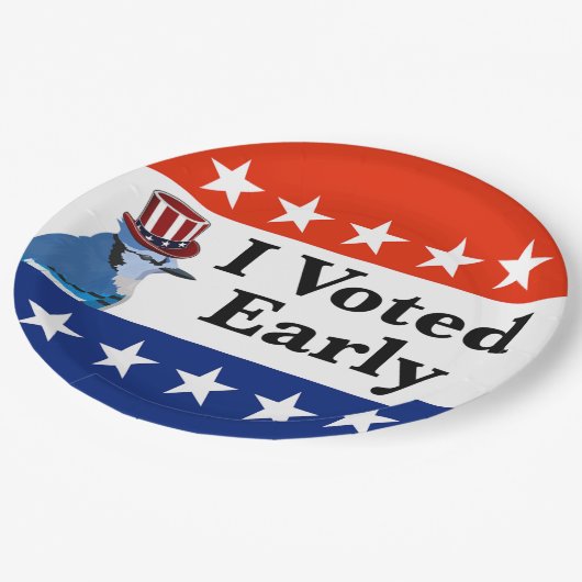 Ik heb begin 2026 gestemd papieren bordje (Gekanteld)