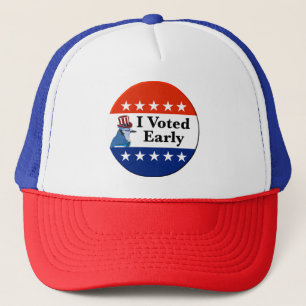 Ik heb begin 2026 gestemd trucker pet