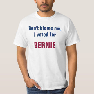 Ik heb bernie gestemd. t-shirt