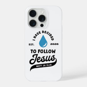 Ik heb besloten Jezus te volgen Christelijke telef iPhone 15 Pro Hoesje