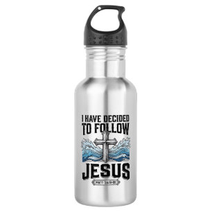 Ik heb besloten Jezus te volgen vintage shirt Waterfles