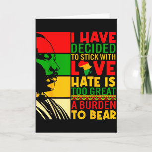 Ik heb besloten om vast te houden aan liefde Zwart Kaart