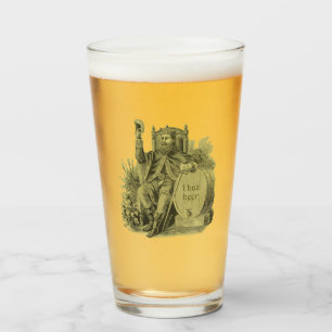Ik heb bier, oude mode en kunst glas