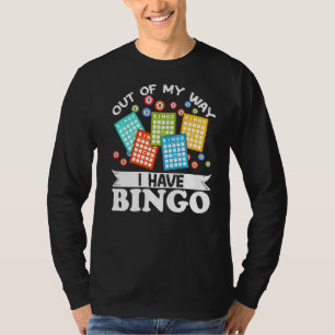 Ik heb Bingo Funny Lucky Gambling T-shirt