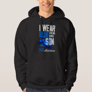 Ik heb Blue Draag voor mijn zoontje als awareness Hoodie