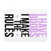 Ik heb borsten die ik maak... magneet (Horizontaal)