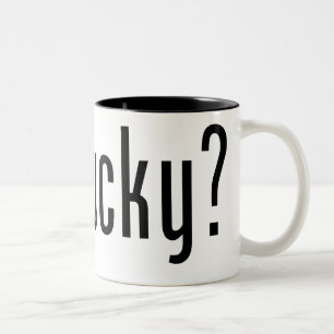 Ik heb Bucky 16 oz. Mok: Zwart en wit Tweekleurige Koffiemok