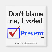 Ik heb Cadeau magneet gestemd (Voorkant)