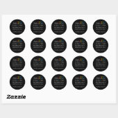 Ik heb CDO. Ronde Sticker (Vel)