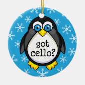 Ik heb Cello (Funny) Ornament (Voorkant)