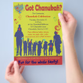 Ik heb Chanukah Flyer (Hand)