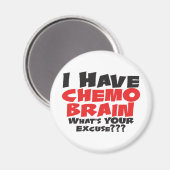 Ik heb Chemo Brain Magneet (Voorkant / Achterkant)