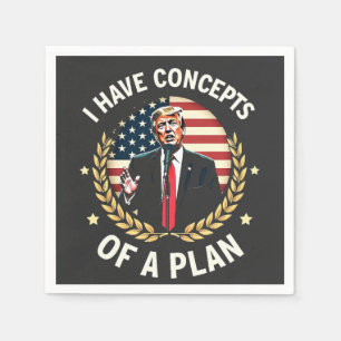 Ik heb concepten van een plan Trump debat verkiezi Servet