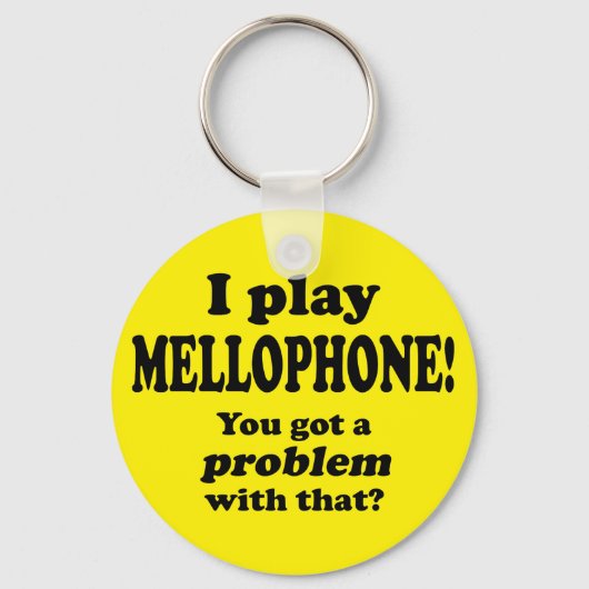 Ik heb daar een probleem mee, Mellophone Sleutelhanger (Voorkant)