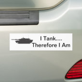 Ik heb... Daarom ben ik Bumpersticker (Op auto)