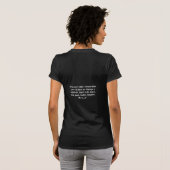 Ik heb dat altijd geloofd (een copywriter grappig) t-shirt (Achterkant volledig)
