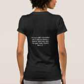 Ik heb dat altijd geloofd (een copywriter grappig) t-shirt (Achterkant)